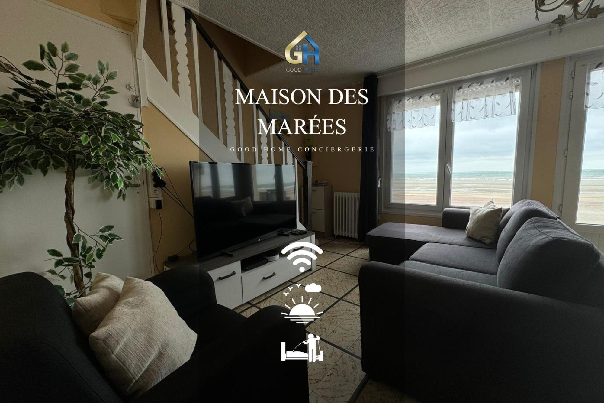 Maison Des Marees - Digue De Mer Бре-Дюн Экстерьер фото